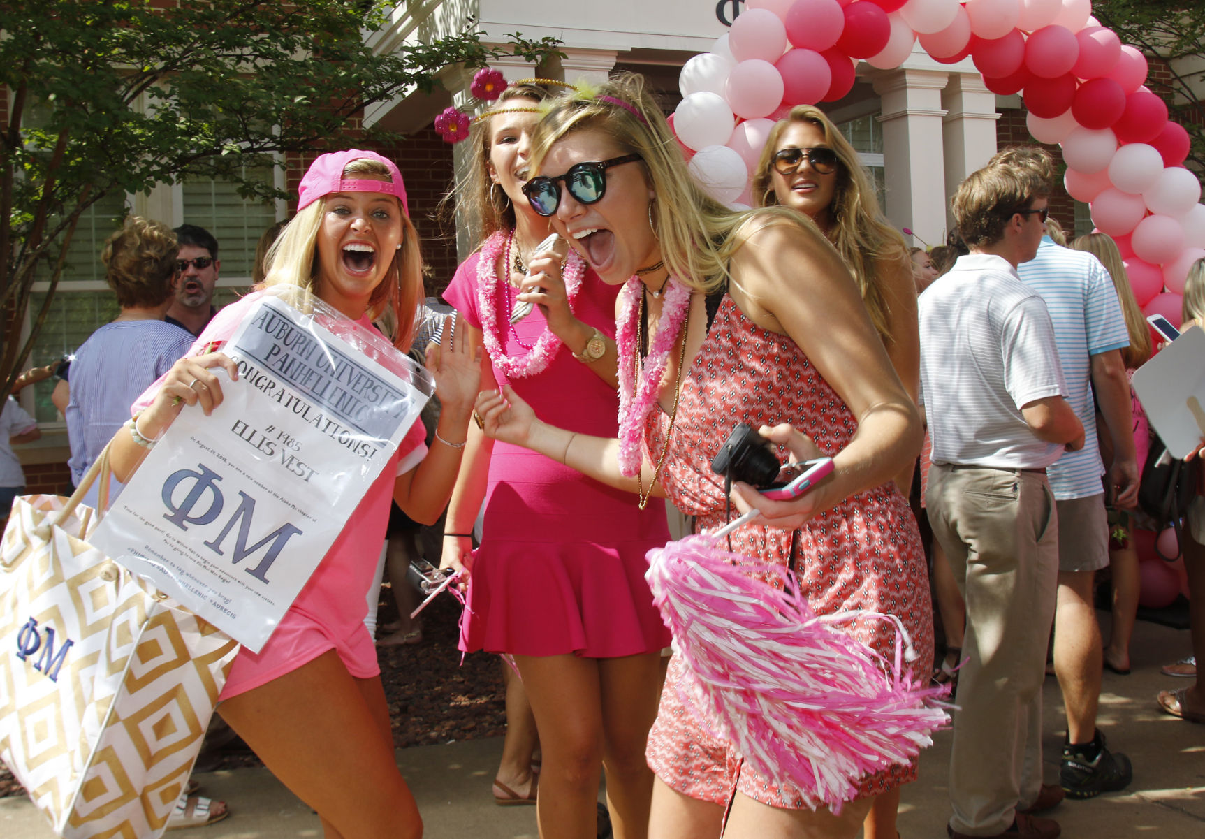 Auburn University bid day 2015